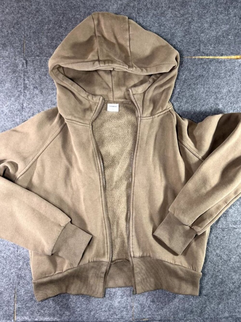 XIEERDUO Tan Hoodie S